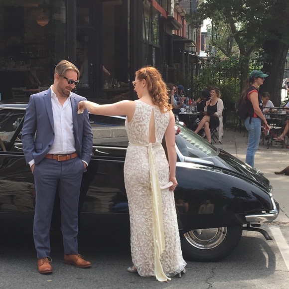 BHLDN beaded meghan gown - Picture 9 of 16